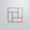 Ekena Millwork Small Sheffield Decorative Fretwork Wood Wall Panels, Cherry, 11 3/8"W x 11 3/8"H x 3/8"T WALW12X12X0375SHFCH - alternate 3